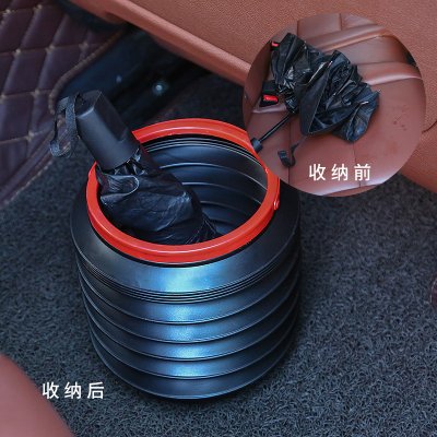 【車用伸縮】摺疊收納桶 - 多功能垃圾桶 商品圖片 3
