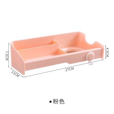【壁掛吹風機架】置物架-創意黏貼收納掛架 商品圖片 8