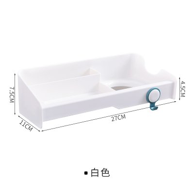 【壁掛吹風機架】置物架-創意黏貼收納掛架 商品圖片 9