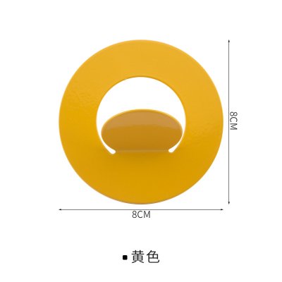 【北歐風】鐵藝圓形掛勾-極簡裝飾收納架 商品圖片 6