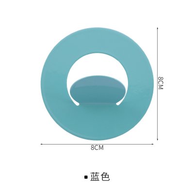【北歐風】鐵藝圓形掛勾-極簡裝飾收納架 商品圖片 7