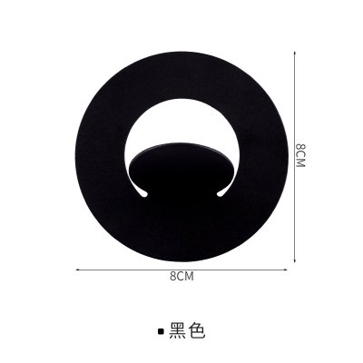 【北歐風】鐵藝圓形掛勾-極簡裝飾收納架 商品圖片 9