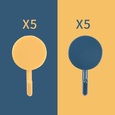 【北歐風】撞色掛勾組-簡約牆面收納 商品圖片 6