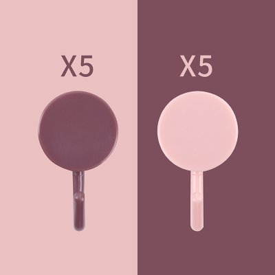 【北歐風】撞色掛勾組-簡約牆面收納 商品圖片 7