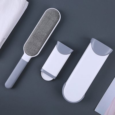 【靜電原理】抽拉式除毛刷-衣物寵物毛清理