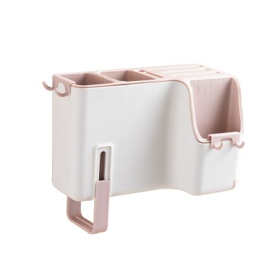 【瀝水壁掛】廚房多功能收納架-餐具整理神器 商品圖片 5