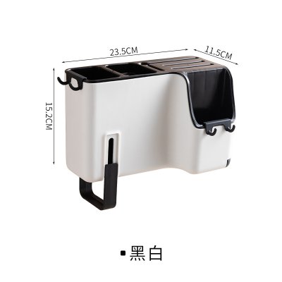 【瀝水壁掛】廚房多功能收納架-餐具整理神器 商品圖片 7