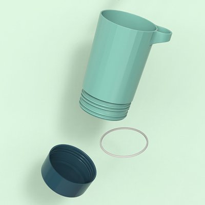 【北歐撞色】牙刷杯組-雙層旅行必備 商品圖片 4