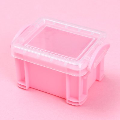【粉色迷你】少女收納盒-首飾文具整理箱 商品圖片 6