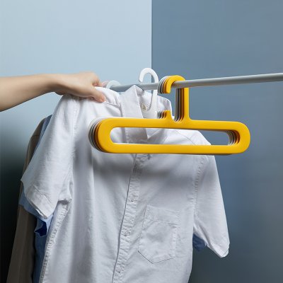 【無痕防滑】簡約衣架 - 加粗多功能塑膠衣架 商品圖片 2