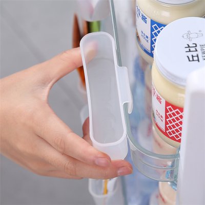 【磨砂材質】冰箱掛式收納架 - 桌邊儲物盒 (2個) 商品圖片 2