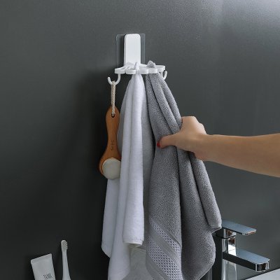 【花形壁掛】抹布架 - 廚房毛巾多用途掛勾 商品圖片 3