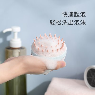 【柔軟矽膠】洗頭刷 - 頭皮按摩乾濕兩用神器 商品圖片 2