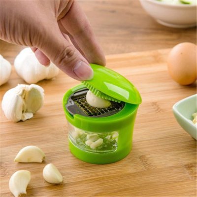 【按壓磨蒜器】多功能切末-手動薑蒜末工具