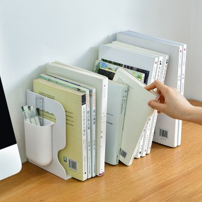 【伸縮調節】桌面書架置物架 - 辦公室書桌筆筒收納 商品圖片 2