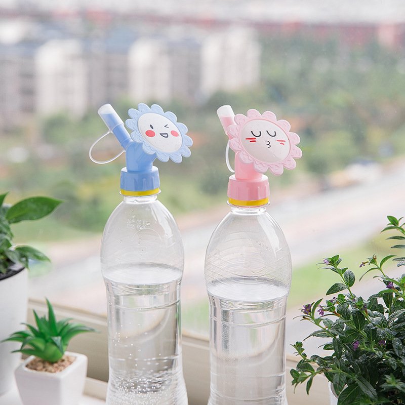 【笑臉澆花器】小花噴頭-創意雙頭灑水器
