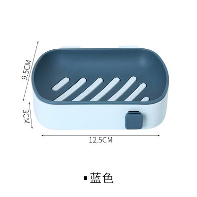 【雙層瀝水】簡約壁掛肥皂盒 - 創意雙色香皂置物架 商品圖片 6