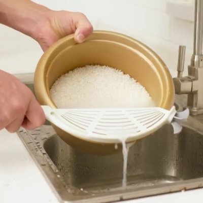 【創意洗米器】多功能洗米-瀝水洗米神器 商品圖片 3