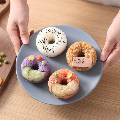 【甜甜圈飯糰模】圓形壽司模-日式野餐必備模型