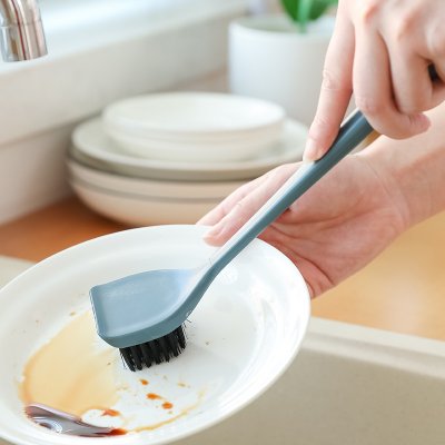【雙色長柄】清潔刷 - 可掛式去污洗鍋刷 商品圖片 2
