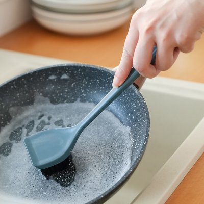 【雙色長柄】清潔刷 - 可掛式去污洗鍋刷 商品圖片 3