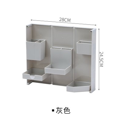 【摺疊文具盒】站立多功能-磁吸桌面筆筒化妝盒 商品圖片 6