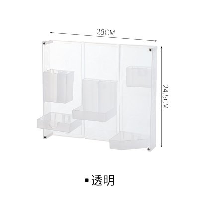 【摺疊文具盒】站立多功能-磁吸桌面筆筒化妝盒 商品圖片 8