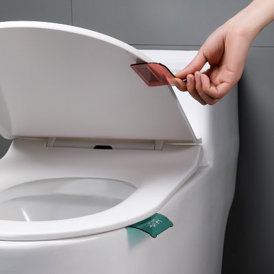 【衛生提蓋器】馬桶掀蓋-簡約浴室必備把手 商品圖片 2
