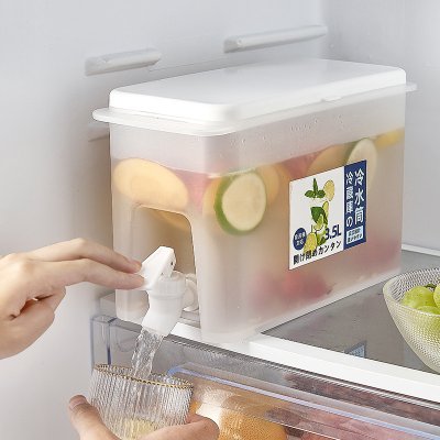 【水龍頭式】冷水壺 - 3.5L大容量茶壺