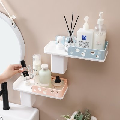 【壁掛多功能】置物架 - 浴室洗漱瀝水架 商品圖片 4