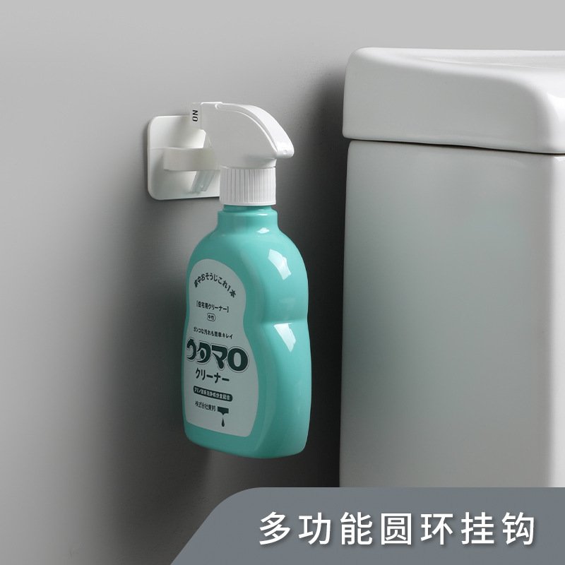 【日式圓環】掛勾2入 - 簡約黏貼收納勾