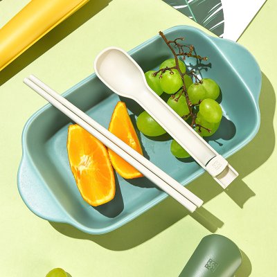 【古箏造型】餐具兩件組 - 筷子湯匙便攜套裝 商品圖片 2