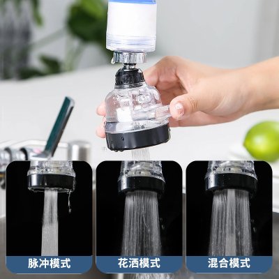 【三段過濾器】廚房水龍頭-360°增壓防噴濺延伸 商品圖片 3