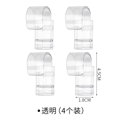 【簡約透明夾勾】塑膠掛勾-浴室洗面乳牙膏夾 商品圖片 6