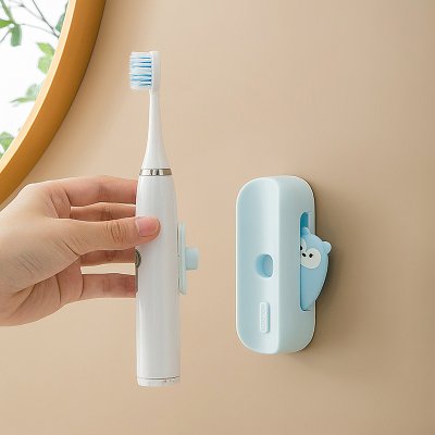【動物磁吸架】電動牙刷架-創意浴室黏貼置物架 商品圖片 3