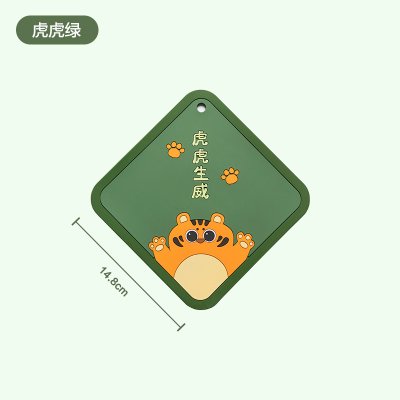 【可愛虎羊墊】矽膠隔熱墊-耐高溫防燙餐墊杯墊 商品圖片 7