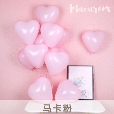 【浪漫愛心】馬卡龍心形氣球 - 婚禮告白結婚佈置 商品圖片 7