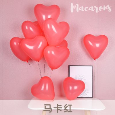 【浪漫愛心】馬卡龍心形氣球 - 婚禮告白結婚佈置 商品圖片 9