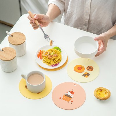 【食物造型隔熱墊】可愛防滑-矽膠杯墊碗墊 商品圖片 2