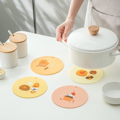 【食物造型隔熱墊】可愛防滑-矽膠杯墊碗墊 商品圖片 4