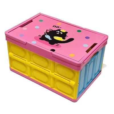 【露營風收納箱】折疊野營置物箱 - 手提野餐收納籃 商品圖片 4