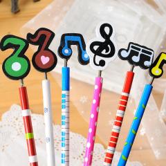 音符木製鉛筆 韓國文具可愛多色