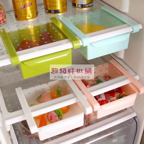 冰箱保鮮隔板 多功能整理收納架 抽屜式分...