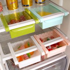 (3入)冰箱保鮮隔板 多功能整理收納架 抽屜式分類收納置物盒 儲物架