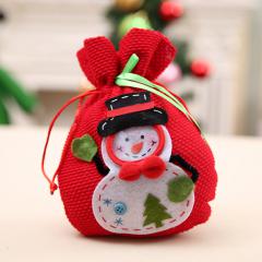 立體聖誕雪人糖果袋 禮品袋 創意家居 實用禮品 聖誕節必備 聖誕禮物袋