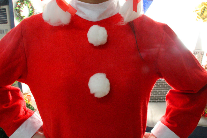 廠家直銷 圣誕服裝圣誕女服 圣誕老人裝扮衣服 圣誕套裝3件套