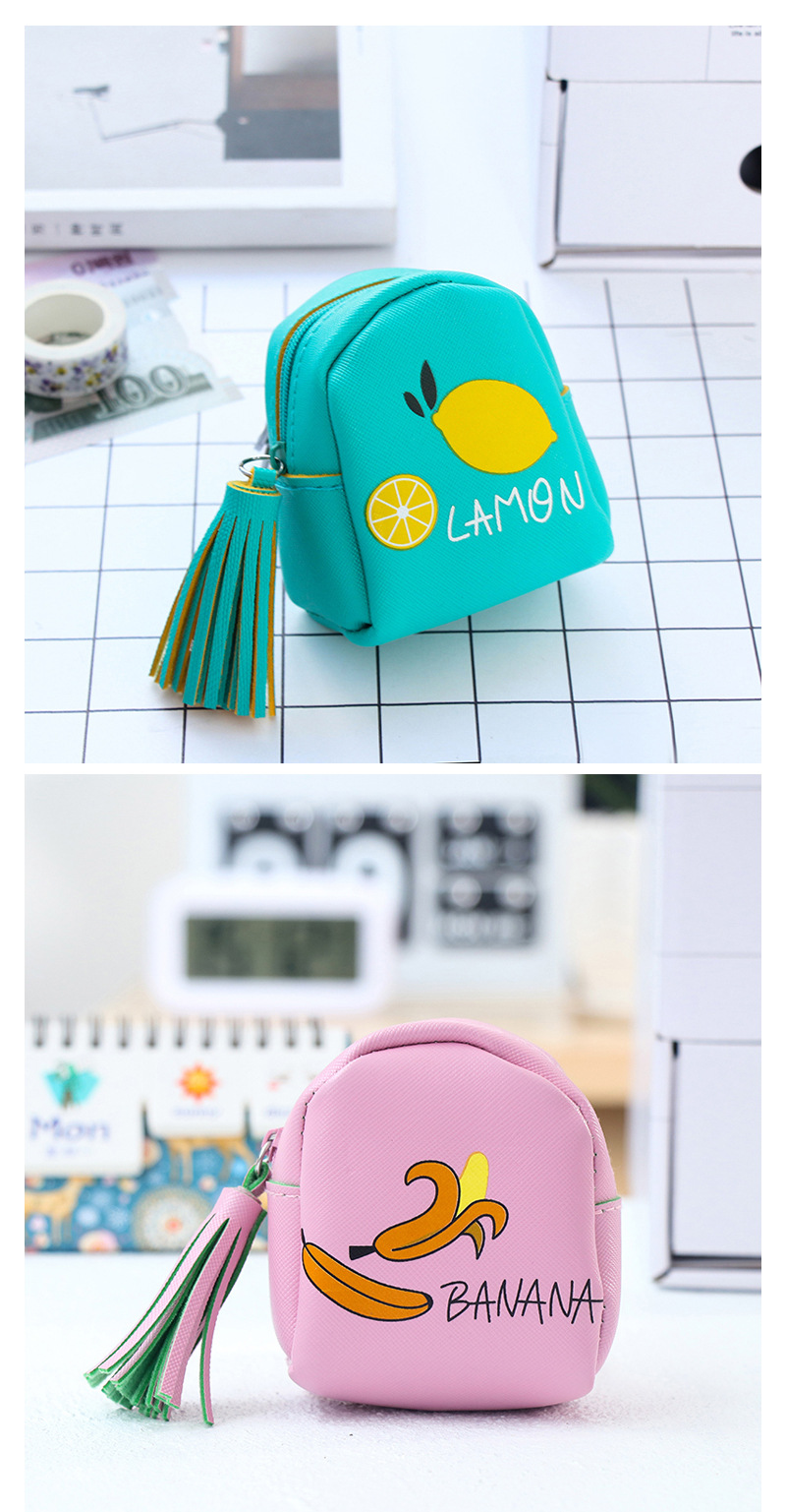 簡約韓式可愛清新創意拉鏈學生隨手女生卡通短款鑰匙包零錢包