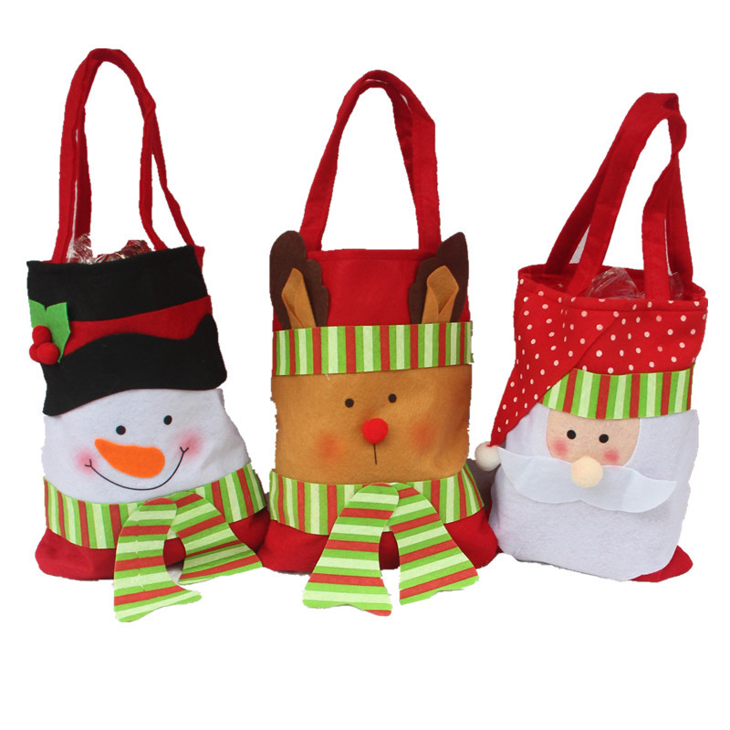 新款圣誕節禮物袋 圣誕老人禮物袋 圣誕節日用品 圣誕裝飾品