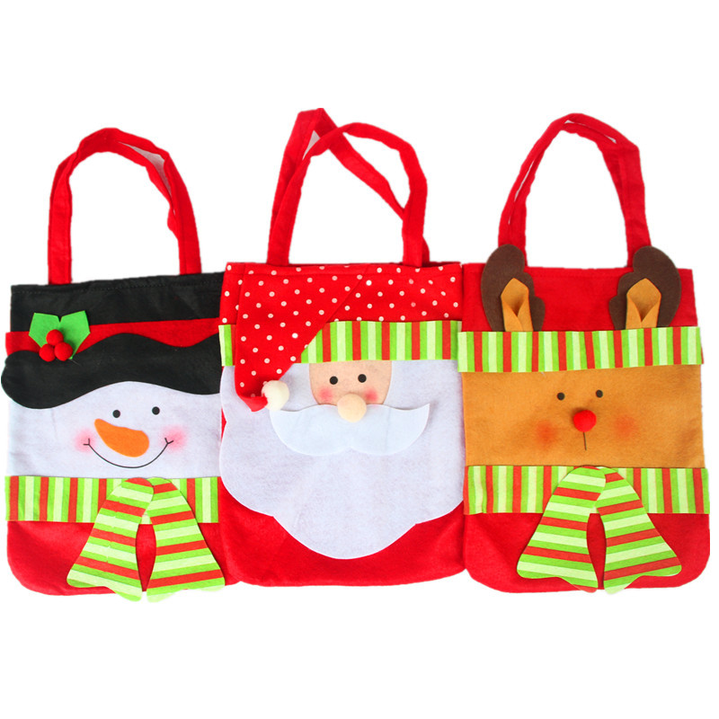 新款圣誕節禮物袋 圣誕老人禮物袋 圣誕節日用品 圣誕裝飾品