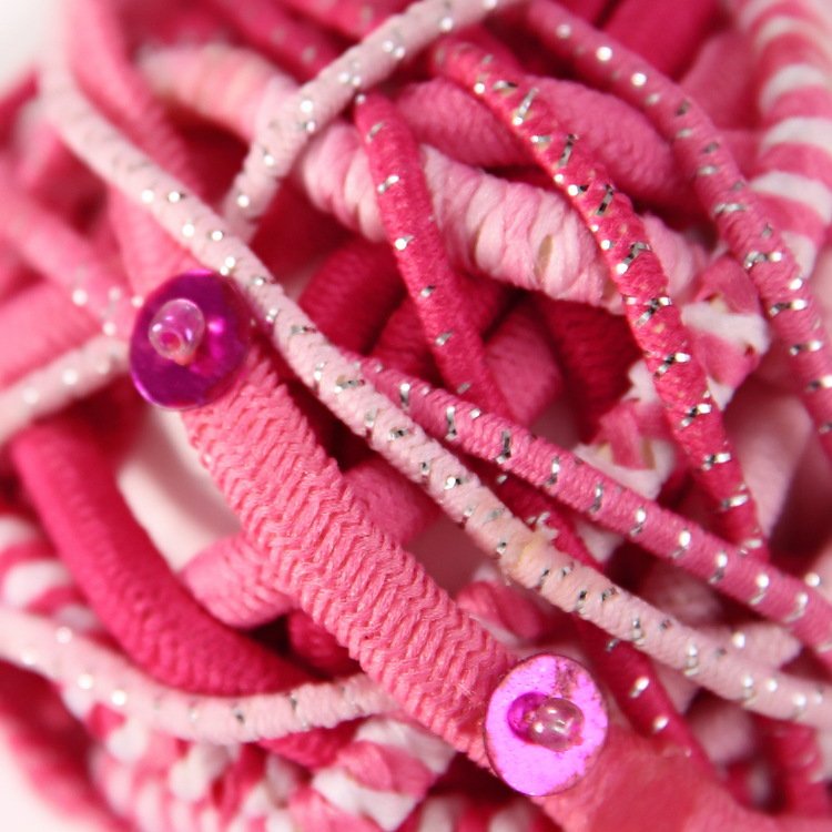 歐美外貿棒棒糖造型可愛頭飾發飾品30根頭繩皮筋松緊繩大人兒童